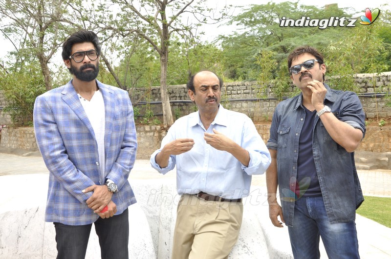 Venky, Rana @ Dr. D. Ramanaidu Memorial's - The Nurturing Hands