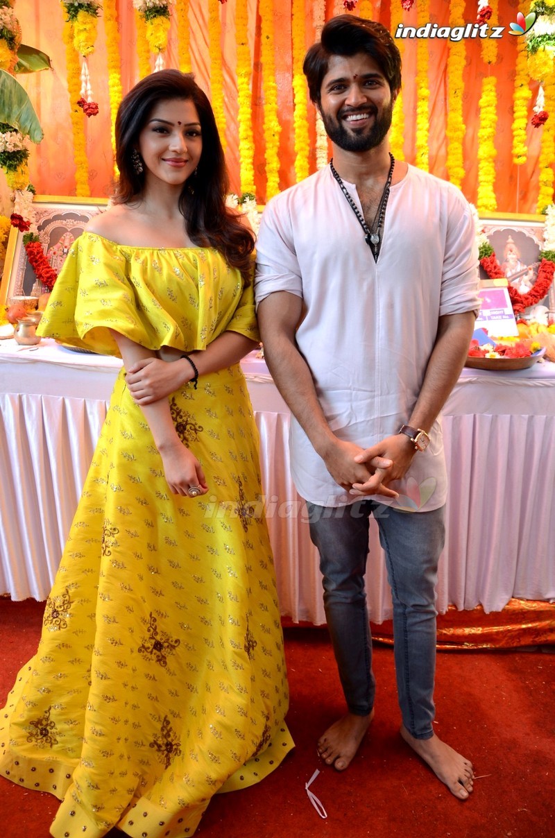 Vijay Devarakonda - Mehreen - Studio Green Movie Launch