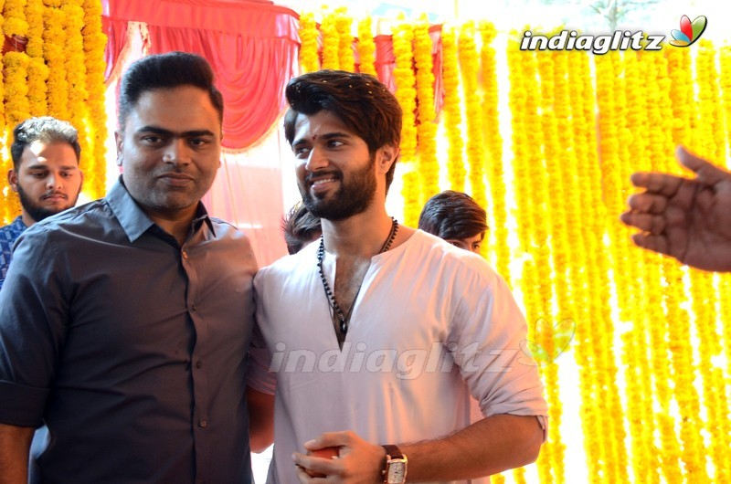 Vijay Devarakonda - Mehreen - Studio Green Movie Launch