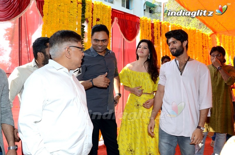 Vijay Devarakonda - Mehreen - Studio Green Movie Launch