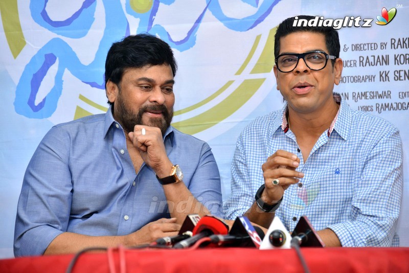 Chiranjeevi & Vijetha Team Press Meet