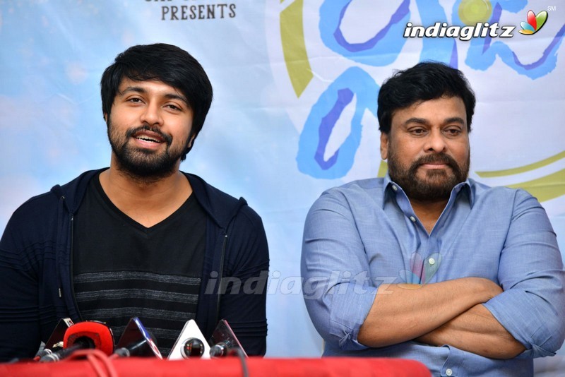 Chiranjeevi & Vijetha Team Press Meet