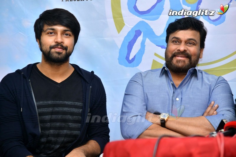 Chiranjeevi & Vijetha Team Press Meet