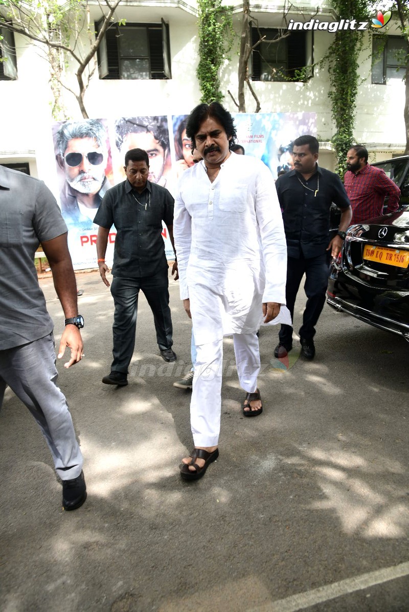 Pawan Kalyan @ Vishwak Sen, Aishwarya Arjun Movie Launch