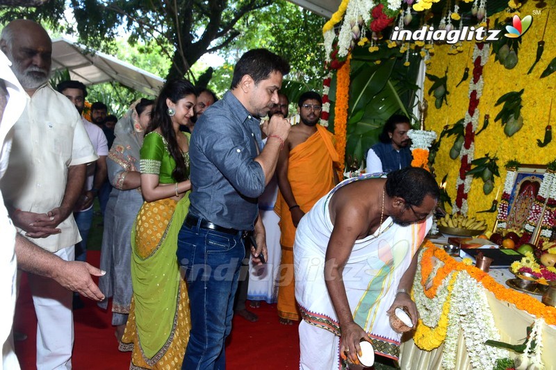 Pawan Kalyan @ Vishwak Sen, Aishwarya Arjun Movie Launch