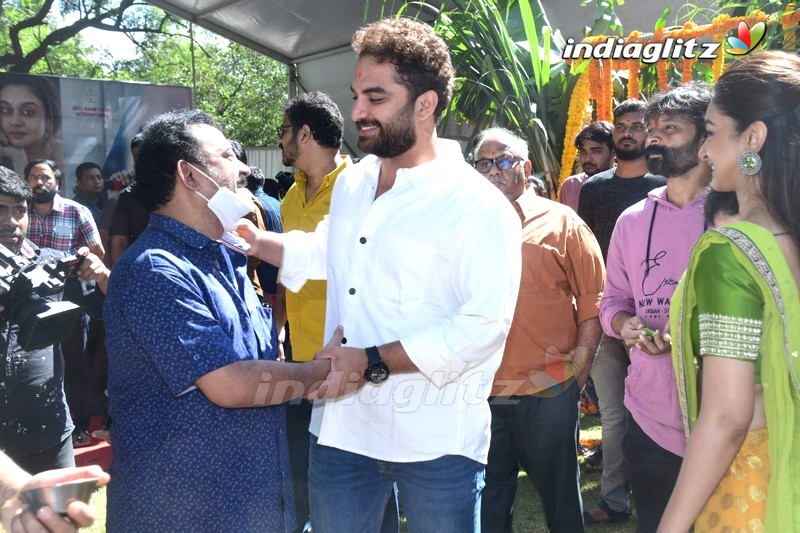 Pawan Kalyan @ Vishwak Sen, Aishwarya Arjun Movie Launch