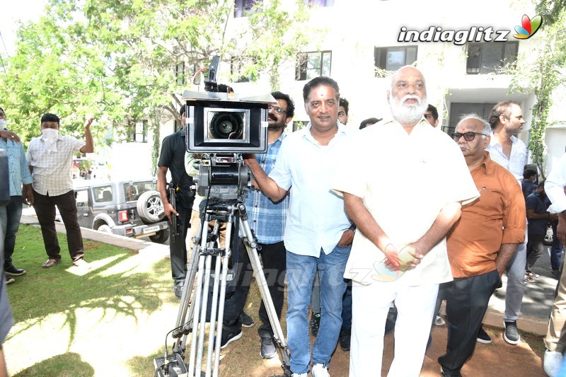 Pawan Kalyan @ Vishwak Sen, Aishwarya Arjun Movie Launch