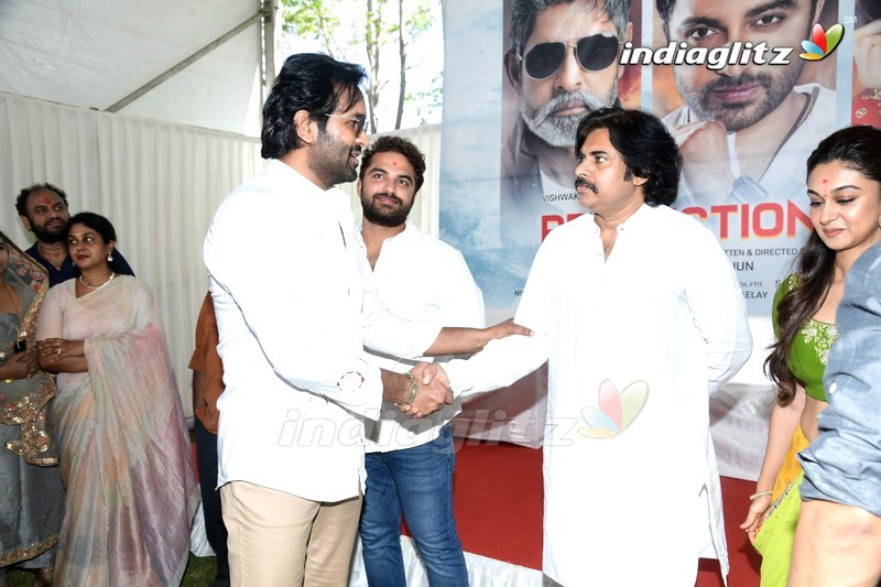 Pawan Kalyan @ Vishwak Sen, Aishwarya Arjun Movie Launch