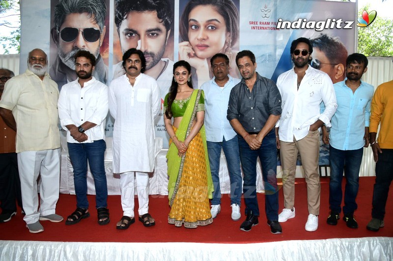 Pawan Kalyan @ Vishwak Sen, Aishwarya Arjun Movie Launch