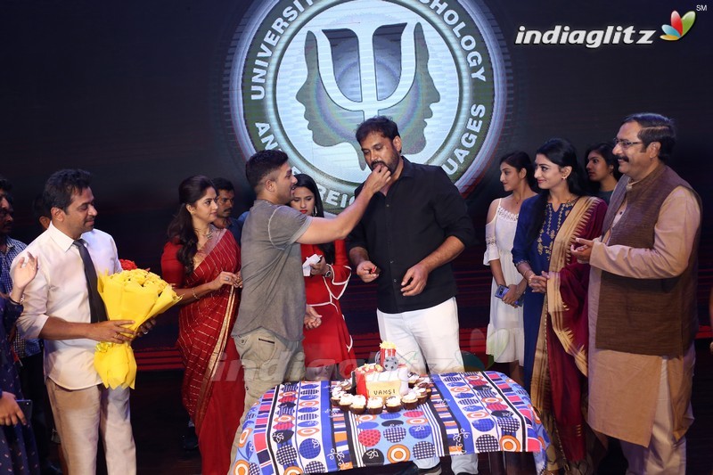 'Naa Peru Surya' Team Celebrates Vakkantham Vamsi Birthday