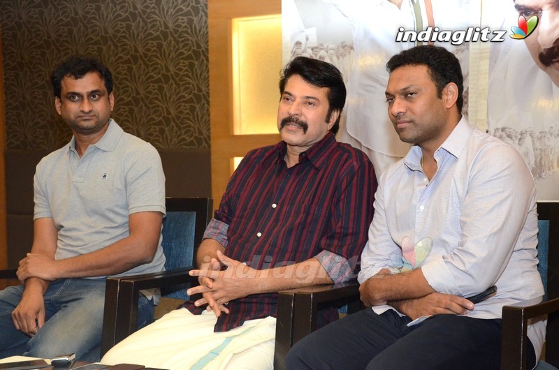 Mammootty's Yatra Press Meet