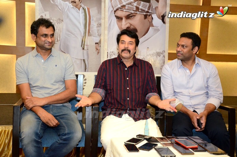 Mammootty's Yatra Press Meet