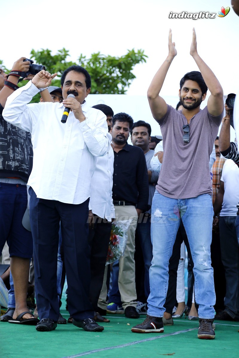 'Yuddham Sharanam' Team In Vizag & Rajahmundry