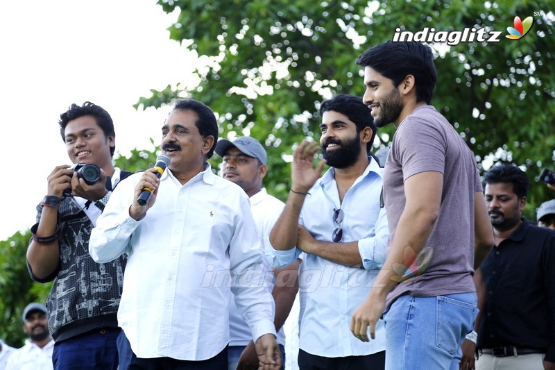 'Yuddham Sharanam' Team In Vizag & Rajahmundry