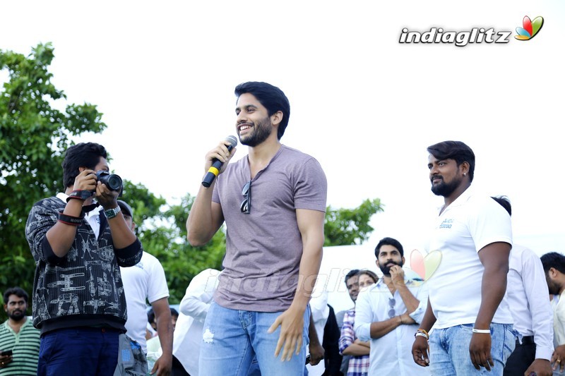 'Yuddham Sharanam' Team In Vizag & Rajahmundry