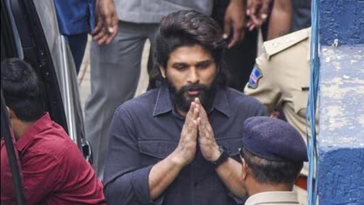 What went into the questioning of Allu Arjun by Chikkadapally Police?