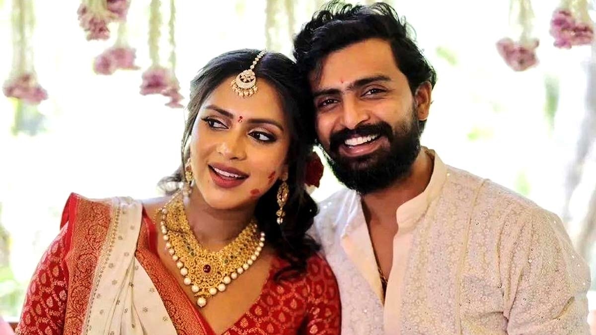 Amala Paul celebrates traditional baby shower