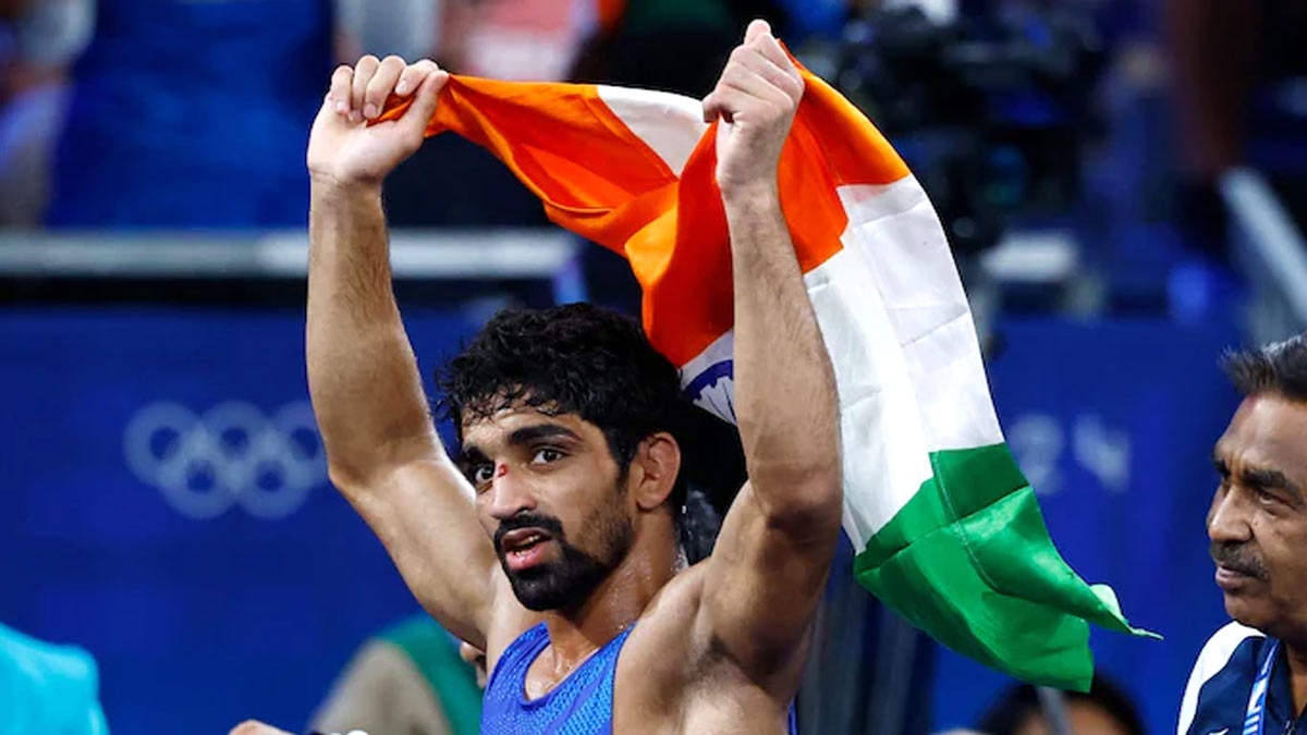 Olympics 2024: Aman Sherawat becomes the youngest Indian to get a medal