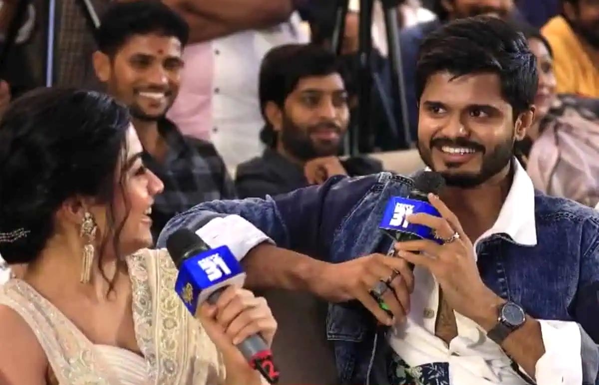 Anand Devarakondas Question lands Rashmika in a Romantic Fix