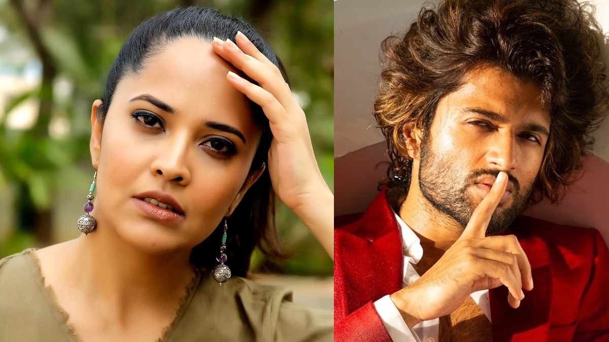 Hot Anasuya takes on Rowdy Star Vijay Devarakondas fans