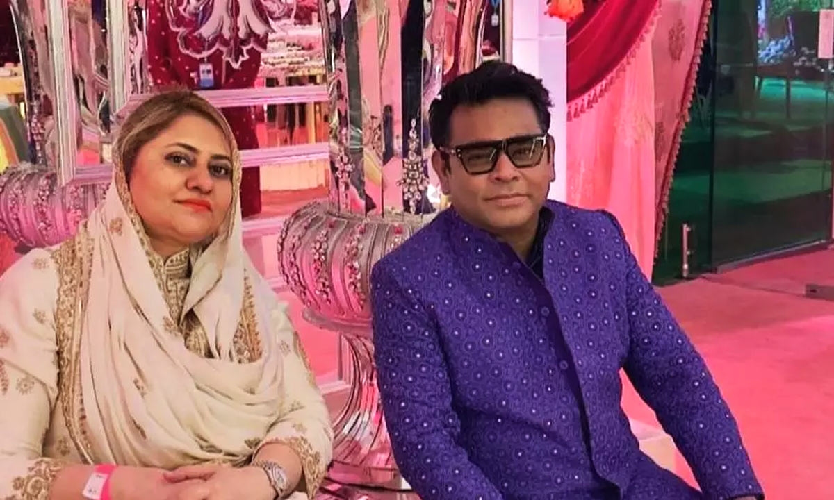 AR Rahmans Wife Announces Separation After 29 Years of Marital Life