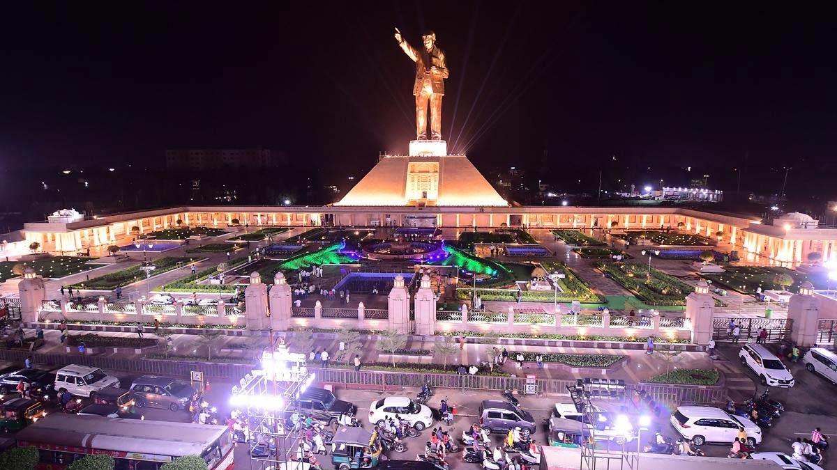 Ambedkar Statue: విజయవాడ సిగలో మరో మణిహారం.. రేపే భారీ అంబేద్కర్ విగ్రహావిష్కరణ..