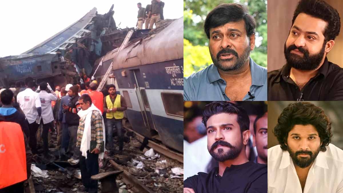 Odisha train accident: Check out Chiru, NTR, Cherry and Bunny reactions