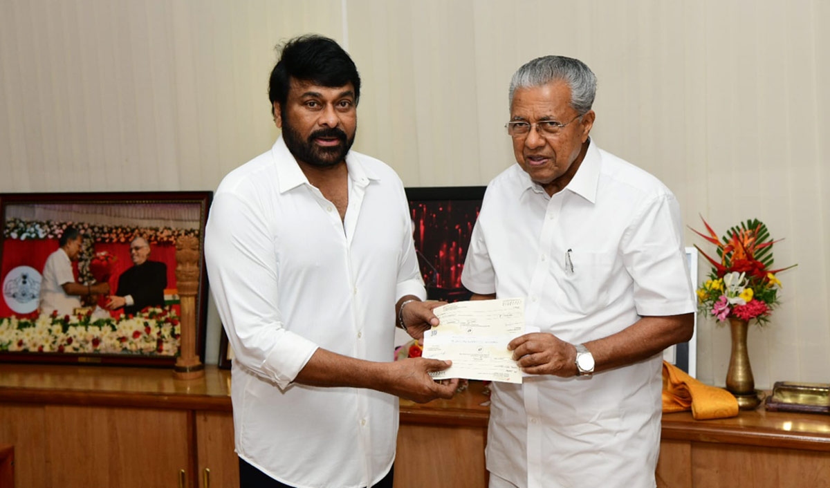 Wayanad Floods: Chiranjeevi Steps Up for Kerala Victims, Meets CM Directly