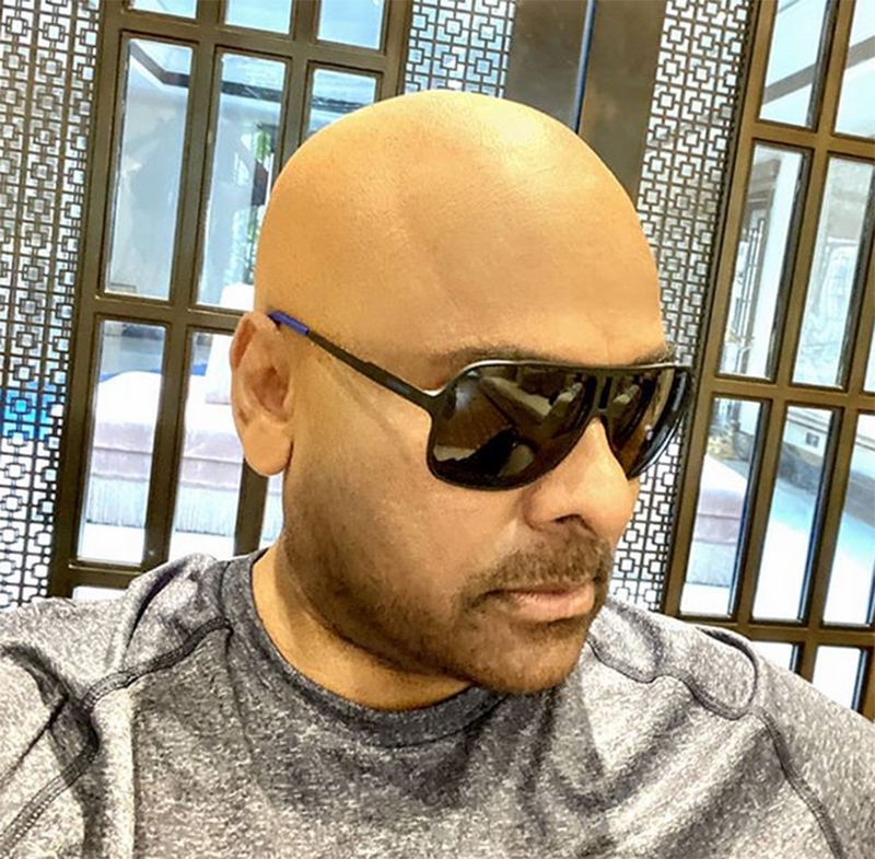 Mind-blowing! Chiranjeevi goes bald in shocking pic