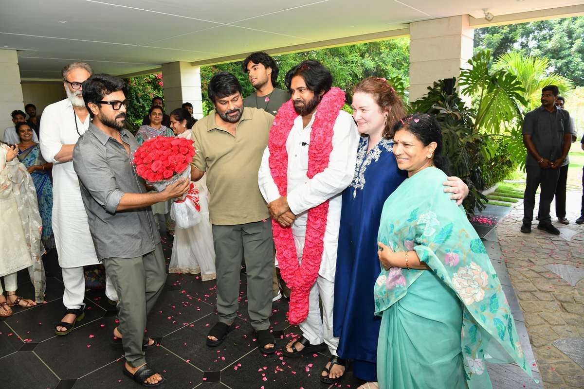 Mega Family Celebrates Janasena & Pawan Kalyans Victory