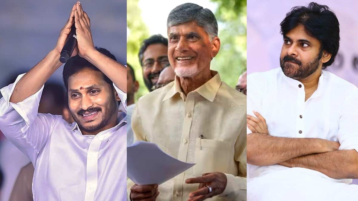 AP Elections: ఎన్నికల సమరంలోకి జగన్‌, బాబు, పవన్.. రాష్ట్రమంతా హోరెత్తనున్న ప్రచారం..