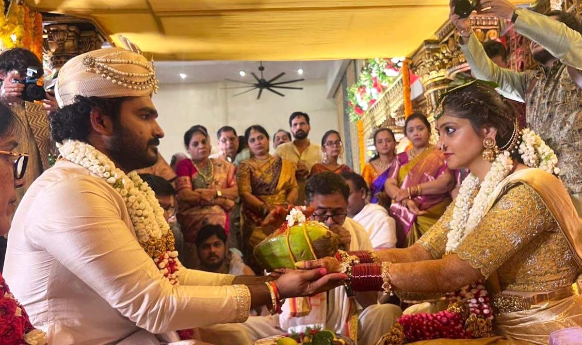 Kiran Abbavaram Ties the Knot with Rahasya Gorak