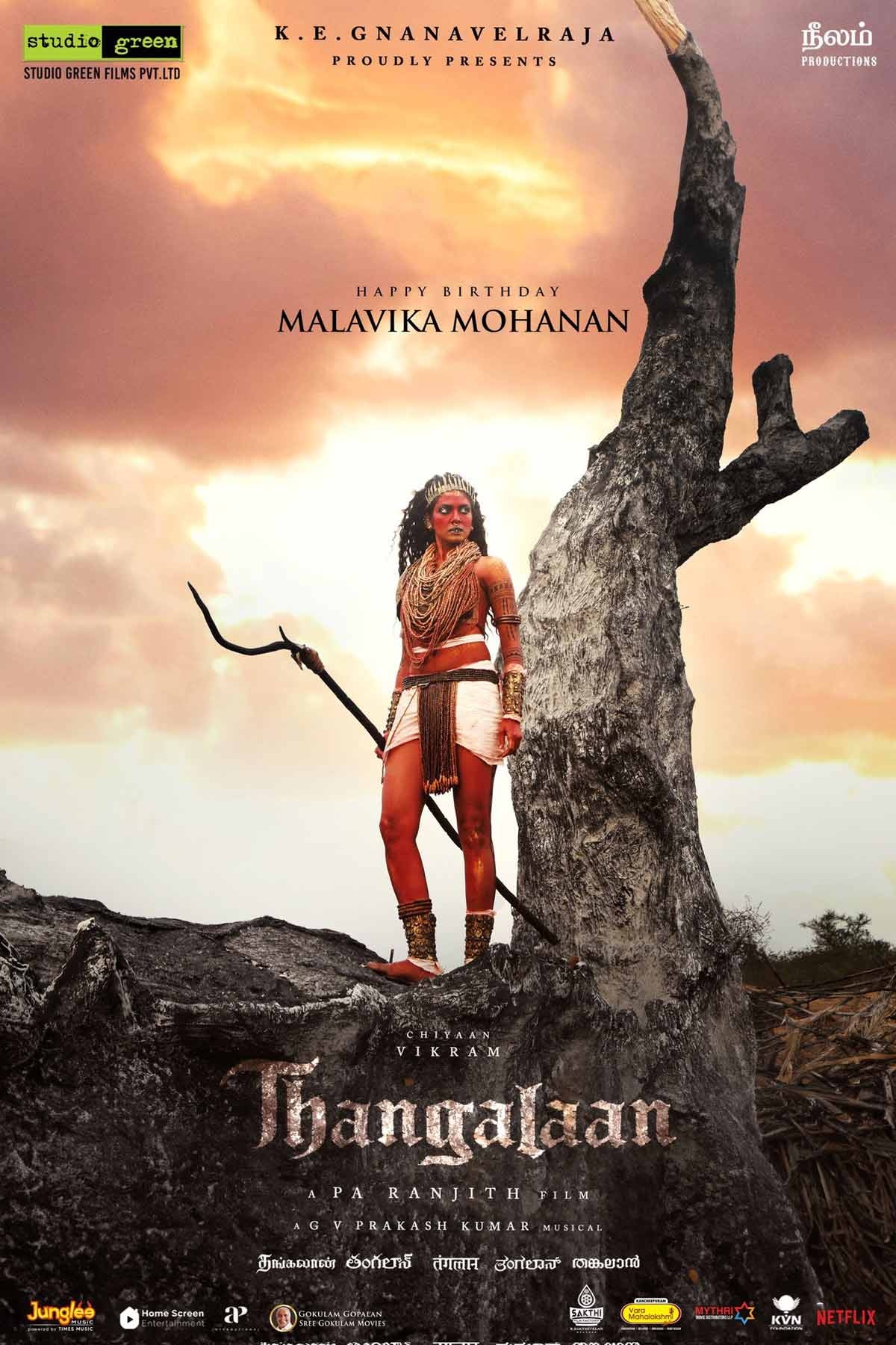 Thangalaan: Malavika Mohanan turns menacing sorceress