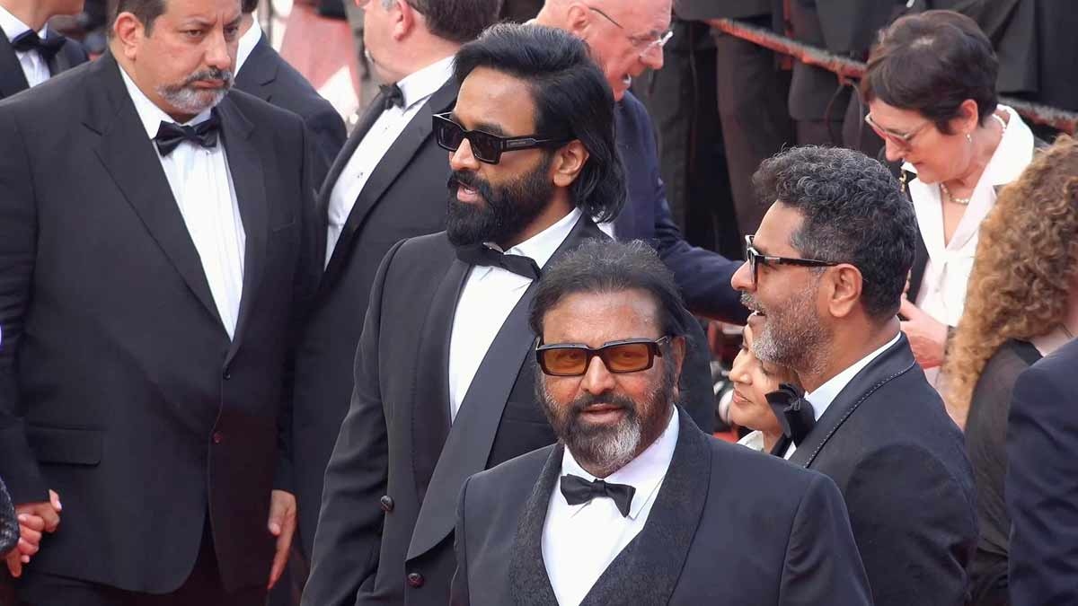 Mohan Babu and family grace Kevin Costners ‘Horizon: An American Saga’  premiere at 77 Cannes Film Festival