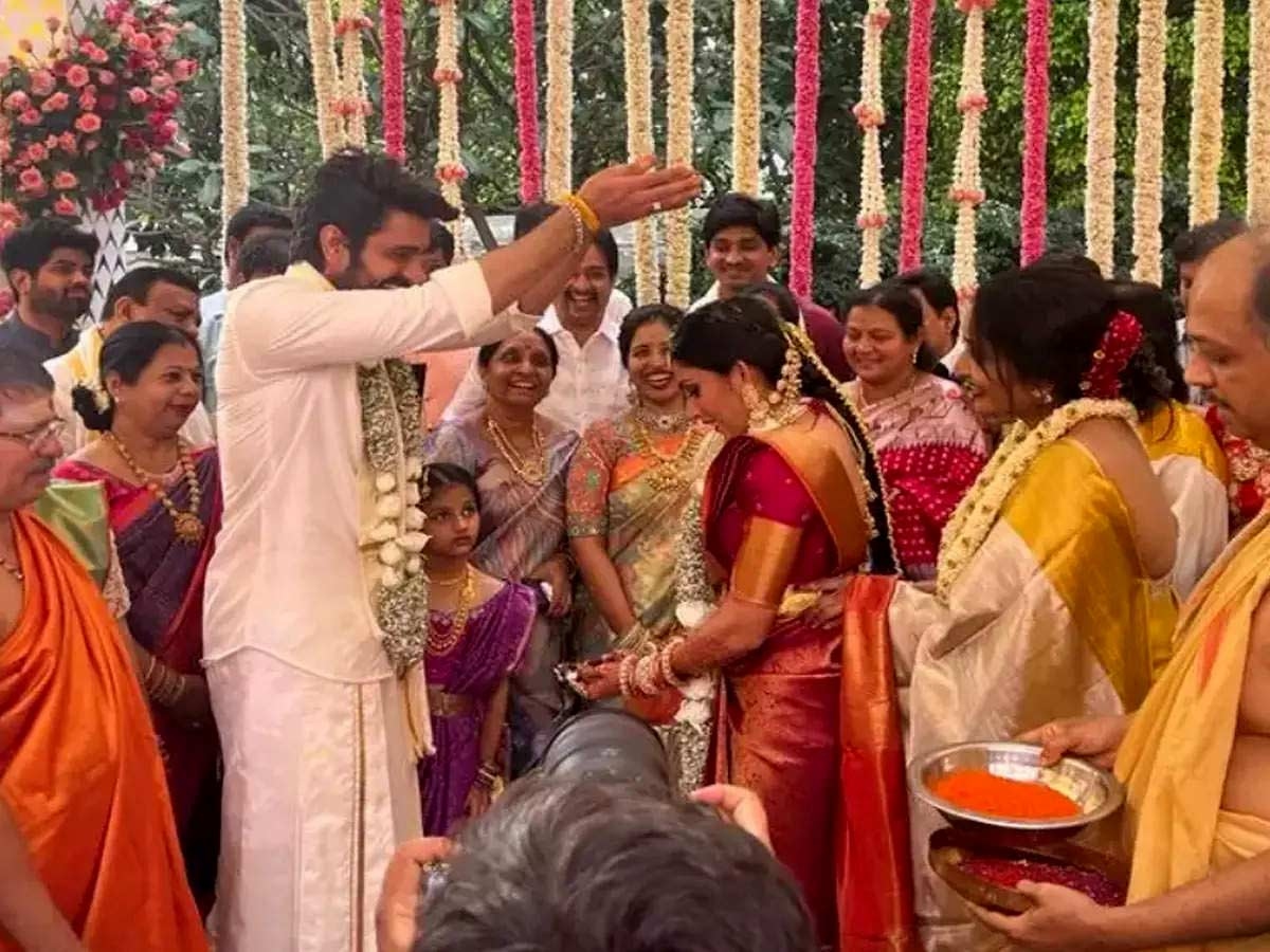 Naga Shaurya introduces his wife after grand wedding