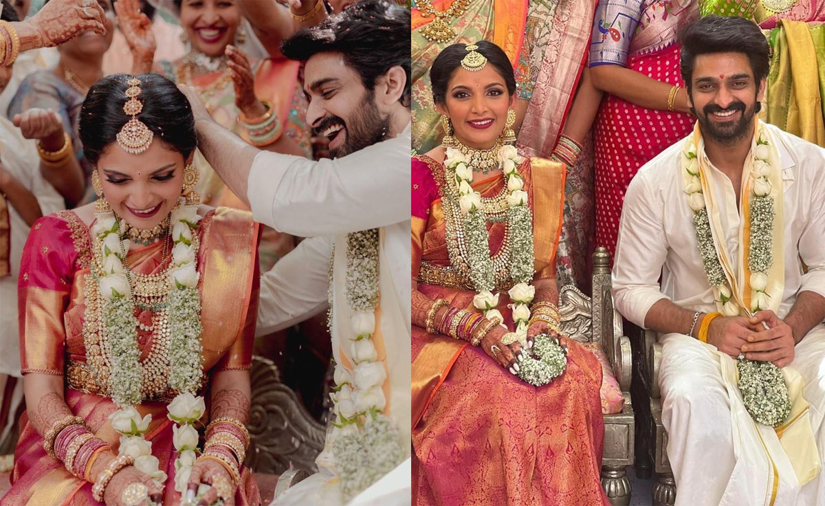 Naga Shaurya introduces his wife after grand wedding