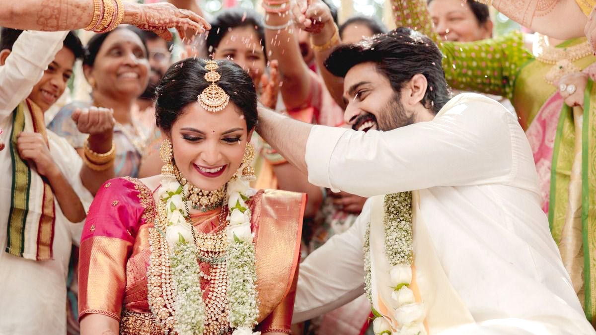 Naga Shaurya introduces his wife after grand wedding