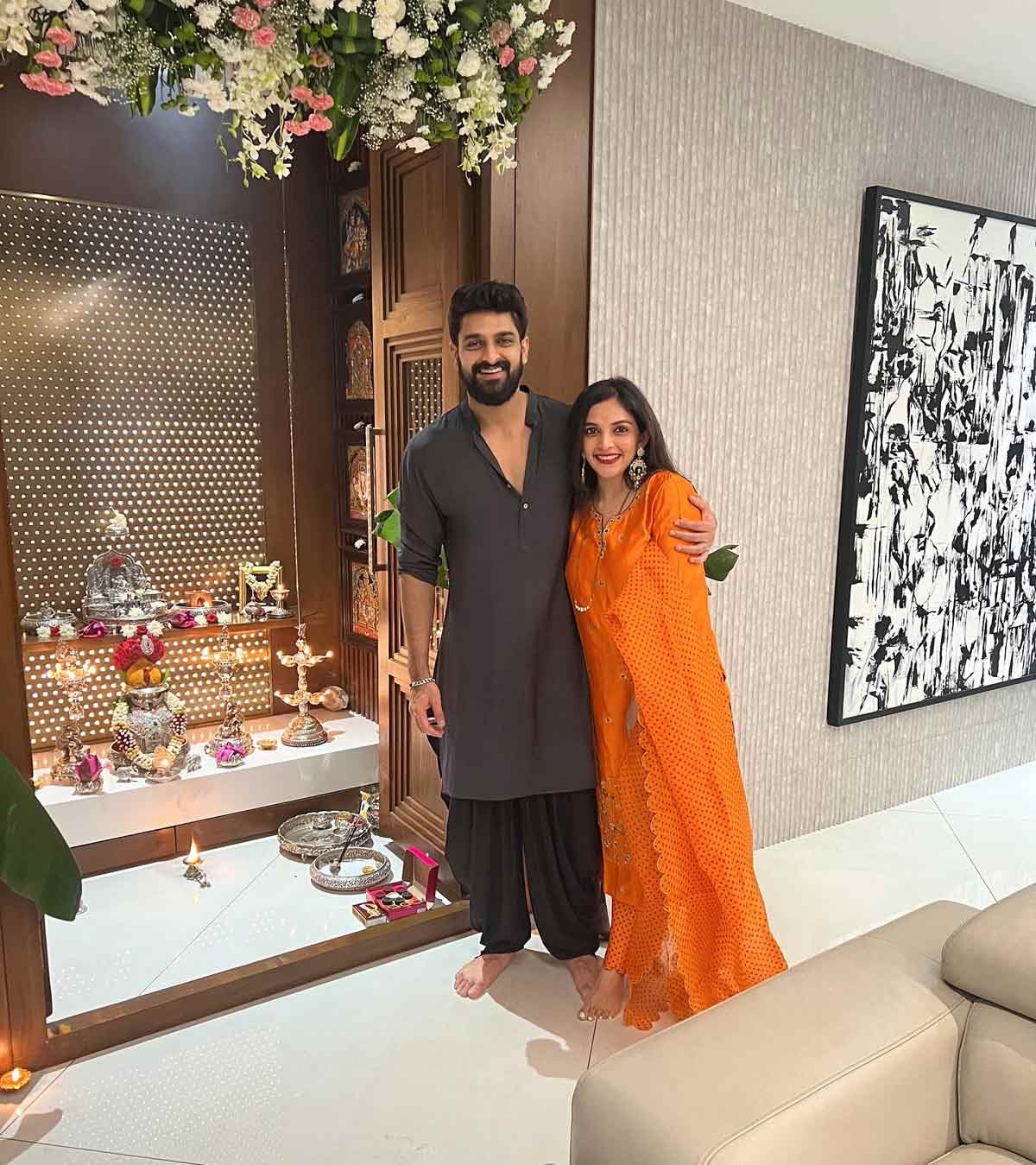 Naga Shaurya-Anusha celebrate their wedding anniversary in spectacular fashion