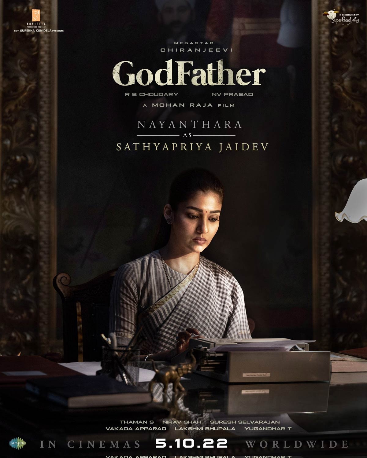 Godfather: Nayantharas first look hits it out of the park!