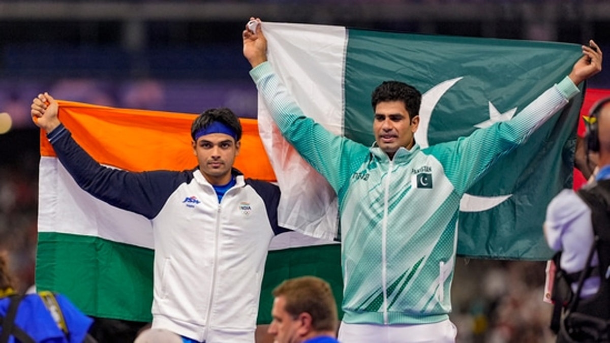 Neeraj Chopra Wins Silver as Pakistans Arshad Nadeem Makes History at Paris Olympics