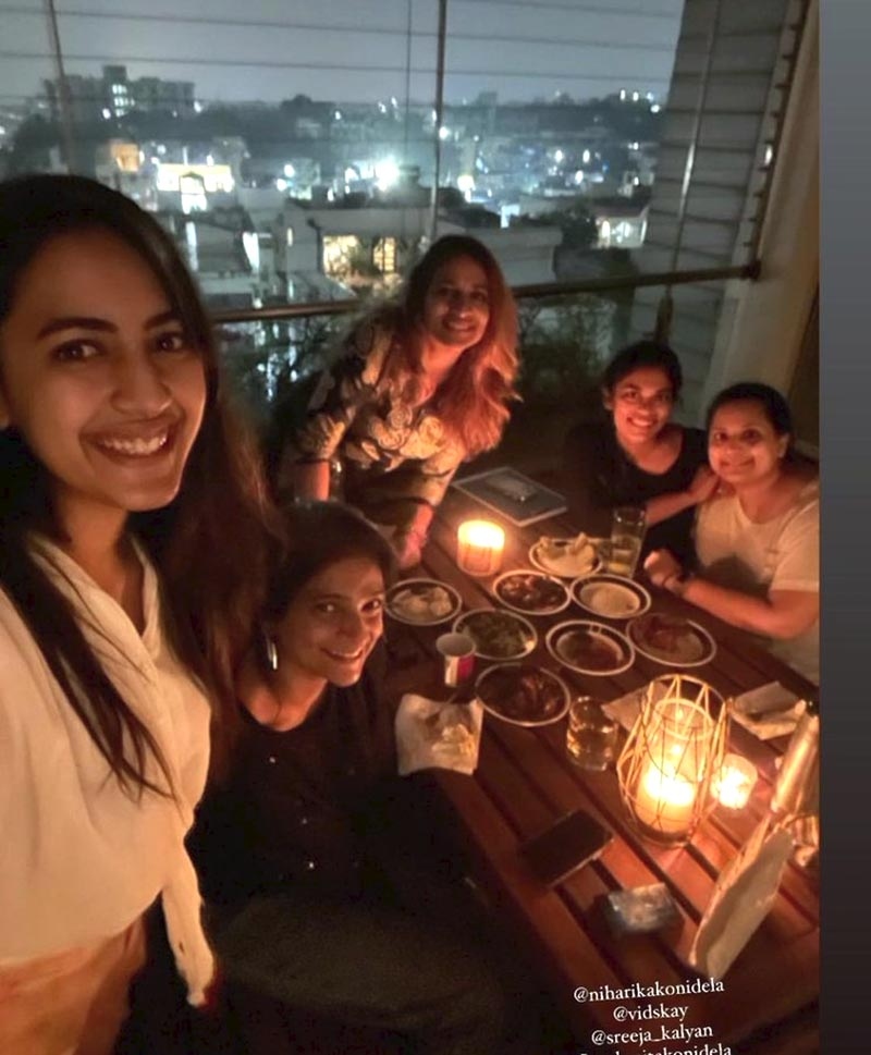 Pic Talk: Niharika throws party for Mega relatives ahead of wedding