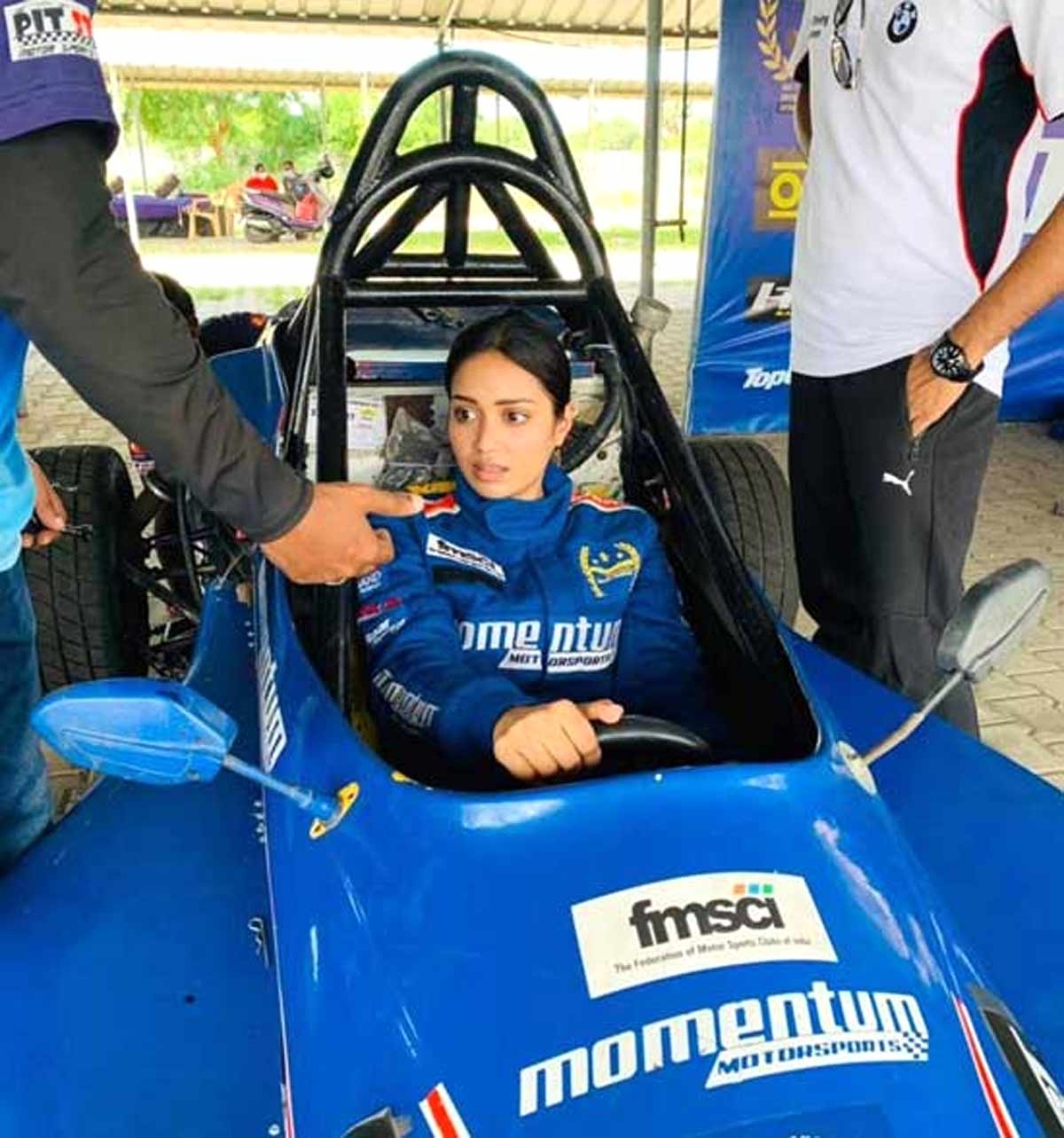 Nivetha Pethuraj is thrilled on becoming certified racer