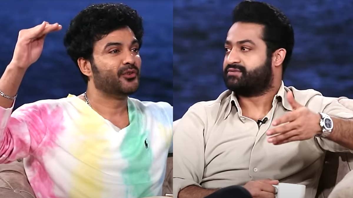 Devara Part 1: Fun filled conversations featuring NTR, Vishwak Sen and Siddhu Jonnalagadda