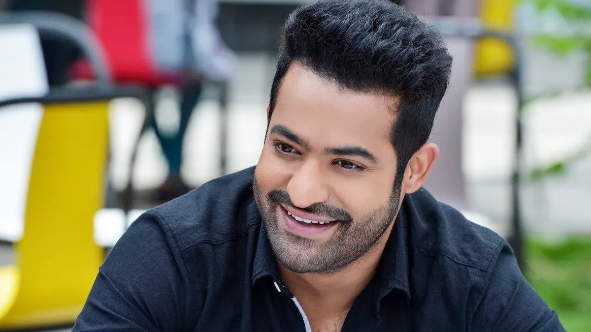 Pic! Jr NTR savours best Indian food