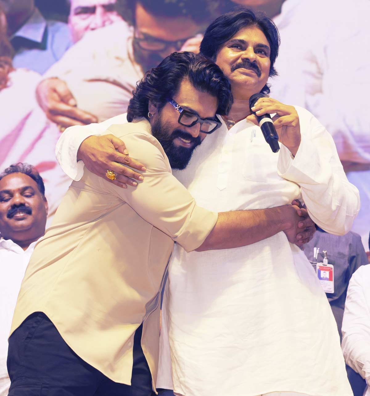 Pawan Kalyans Heartfelt Blessings for Ram Charan at Game Changer Event