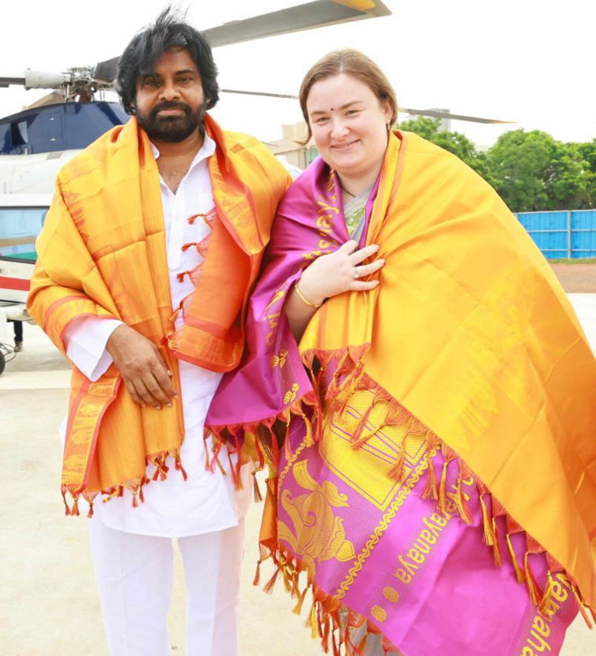 Janasena chief Pawan Kalyan casts his vote