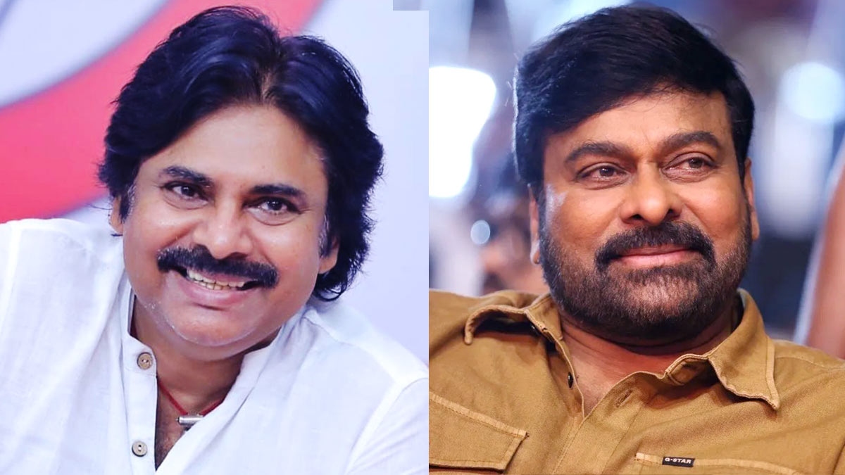 Power Star Pawan Kalyan congratulates Padma Vibhushan Chiranjeevi