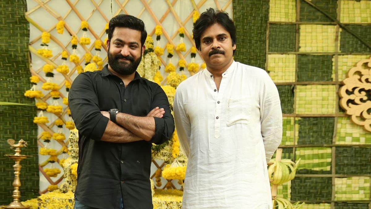 Jana Sena chief Pawan Kalyan greets NTR on his B-Day