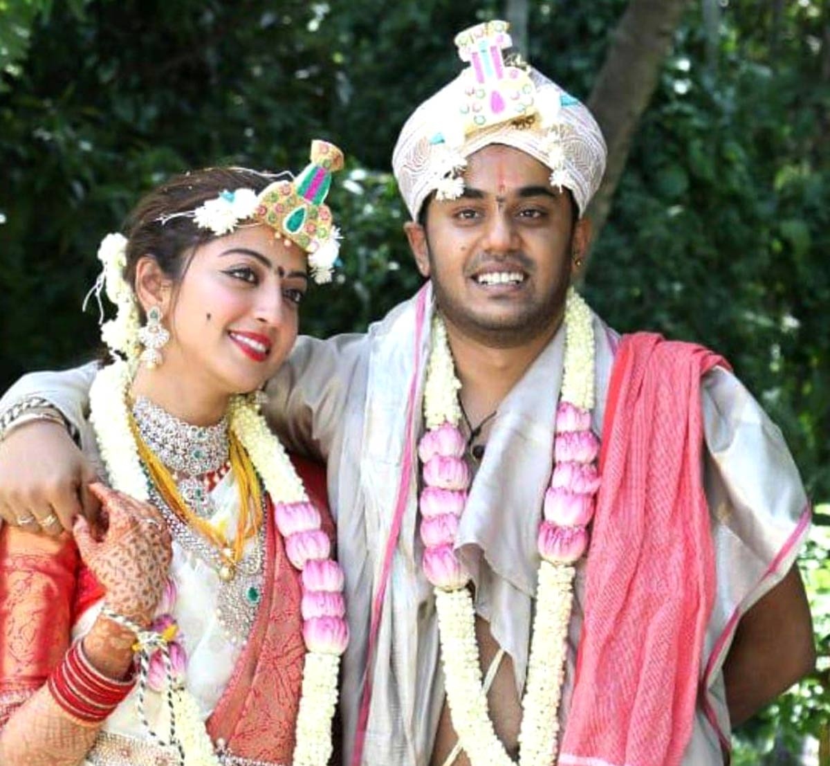 Pranitha Subhash marries businessman Nitin Raju