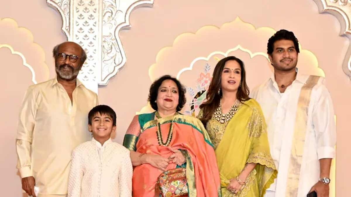 Celestial South Indian Stars Illuminate Anant Ambani-Radhika Merchants Grand Wedding Celebration